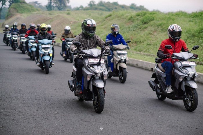 GEAR ULTIMA Yamaha Tembus 74,5 Km/Liter, Menaklukkan Jalur Pegunungan dengan Teknologi Canggih
