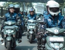 Grebek Pasar Rame di Gresik, Yamaha Gear Ultima Menunjukkan Ketangguhan
